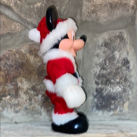 Disney Mickey Mouse Santa Claus Plastic Face. - Picture 6 of 10